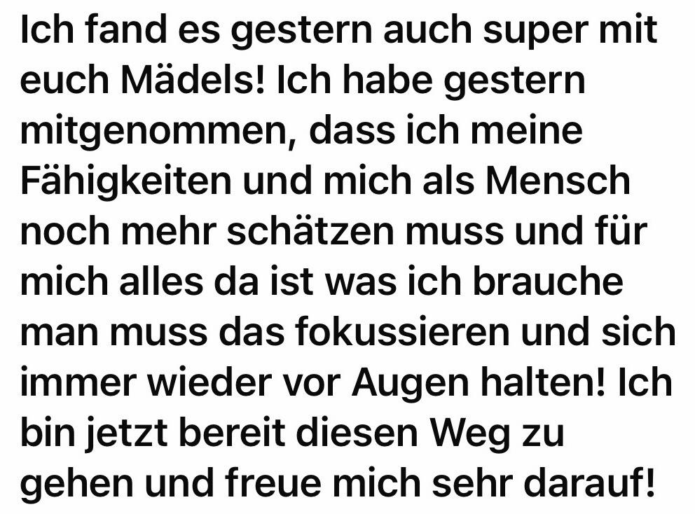 Rückmeldung 2